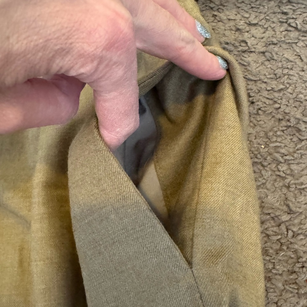 J.Crew Tan Wool Blend Pull On Mini Skirt Camel Elastic Waist Size 4 - Picture 5 of 8